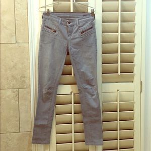 Citizens of humanity light gray skinny jeans 25